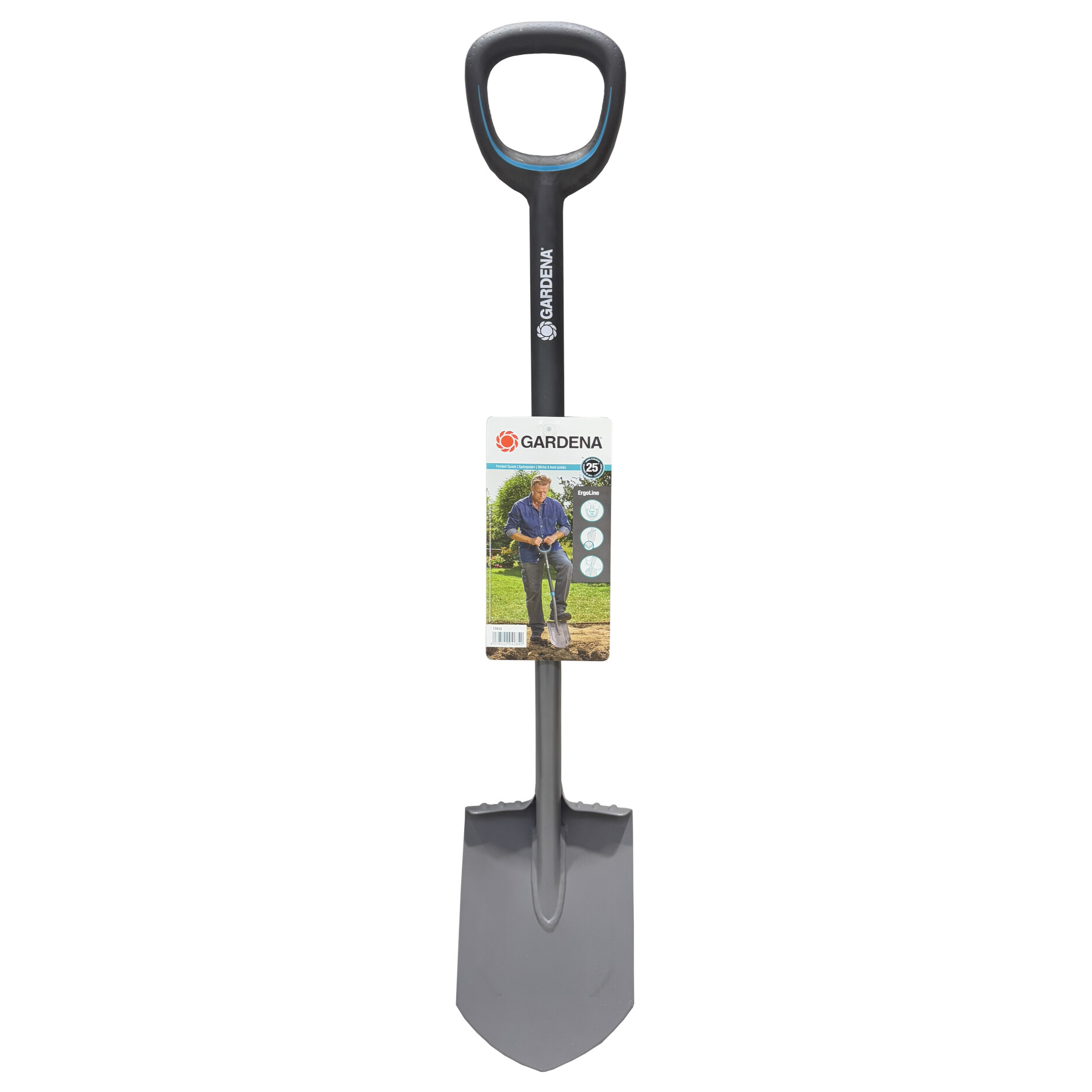 Labidas terava otsaga ErgoLine Gardena 117cm ergonoomilisevarrega